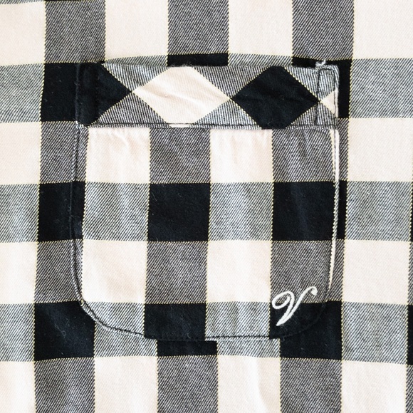 Victoria’s Secret • The Flannel PJ /Pink and Black Shimmer Check - Picture 10 of 14